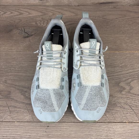 On Cloud 5 Terry Running Shoes Women's 6.5 Gray Glacier Lunar Athletic Sneakers - Picture 4 of 14
